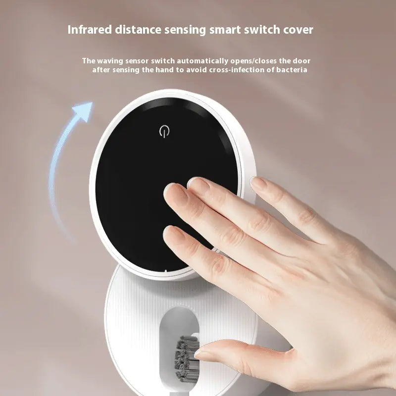 Round Smart Toothbrush Sterilizer